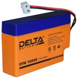 Аккумулятор Delta DTМ 12008 0.8А/ч (96*25*62)
